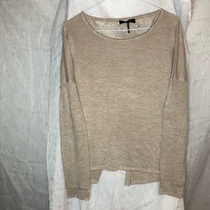 Long Sleeve split back shirt